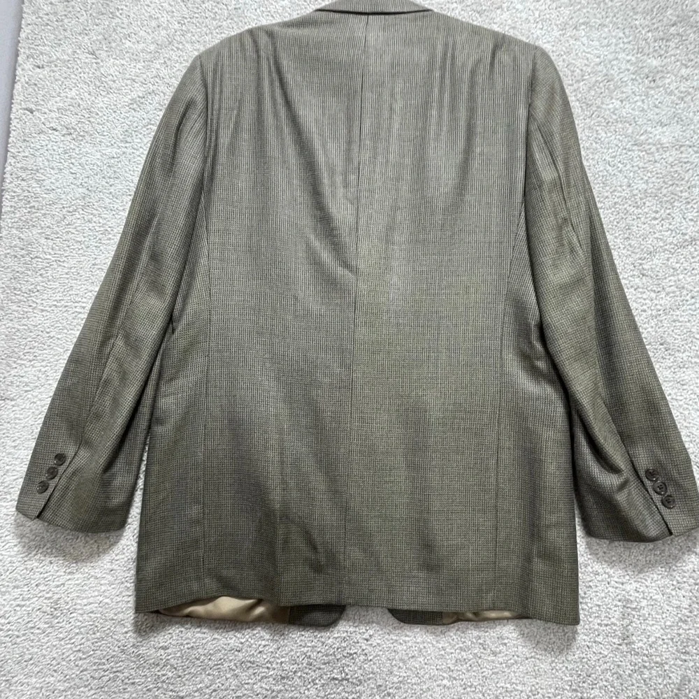 Hart Schaffner Marx  Blazer Men's 41 L Brown‎ Black  Dinner Sport Coat Nordstrom